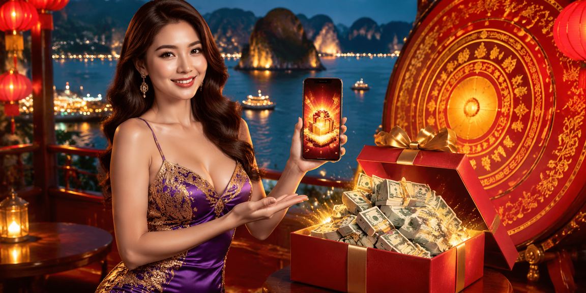 Người dùng xem phân tích thể thao trực tuyến tại vịnh Hạ Long trên điện thoại
